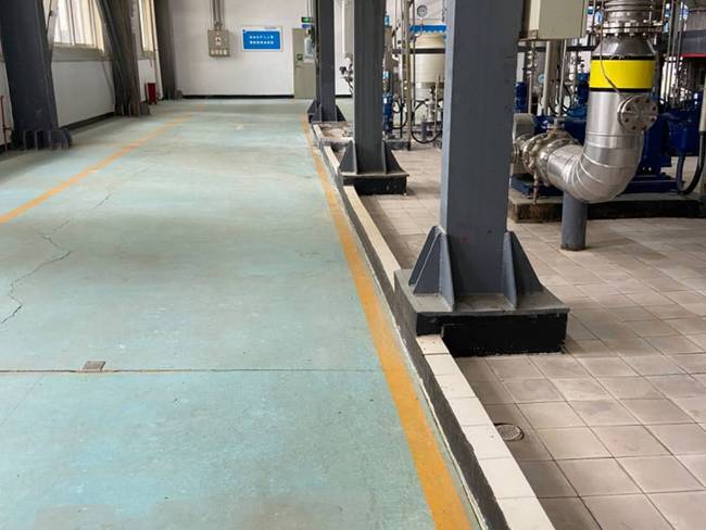 廣州某大型化工企業設備機房地基沉降加固處理